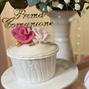 Topper Plexiglass Cupcake