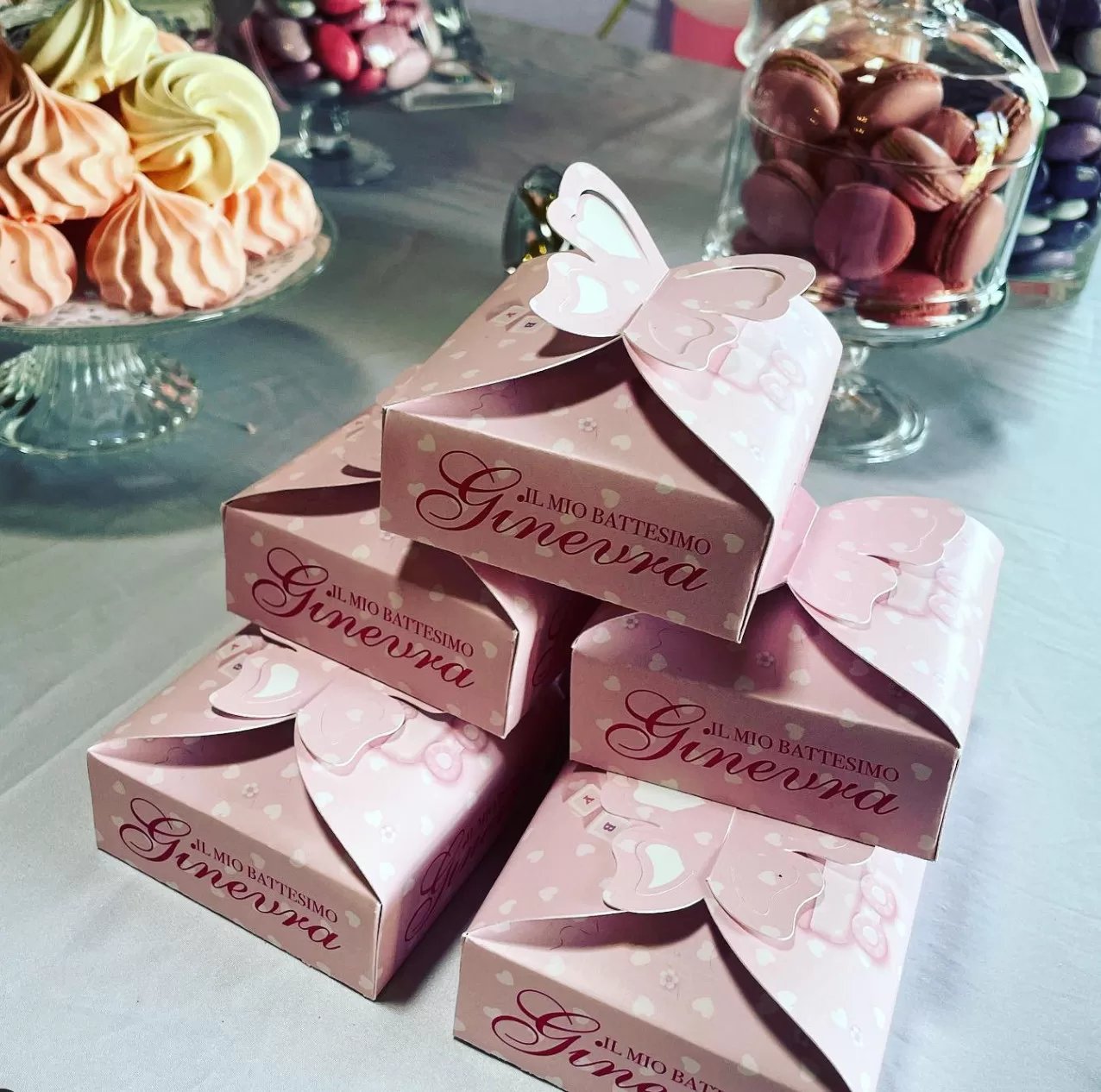 Scatolina farfalla personalizzata