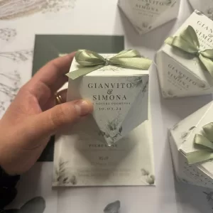 Scatolina tridimensionale personalizzata