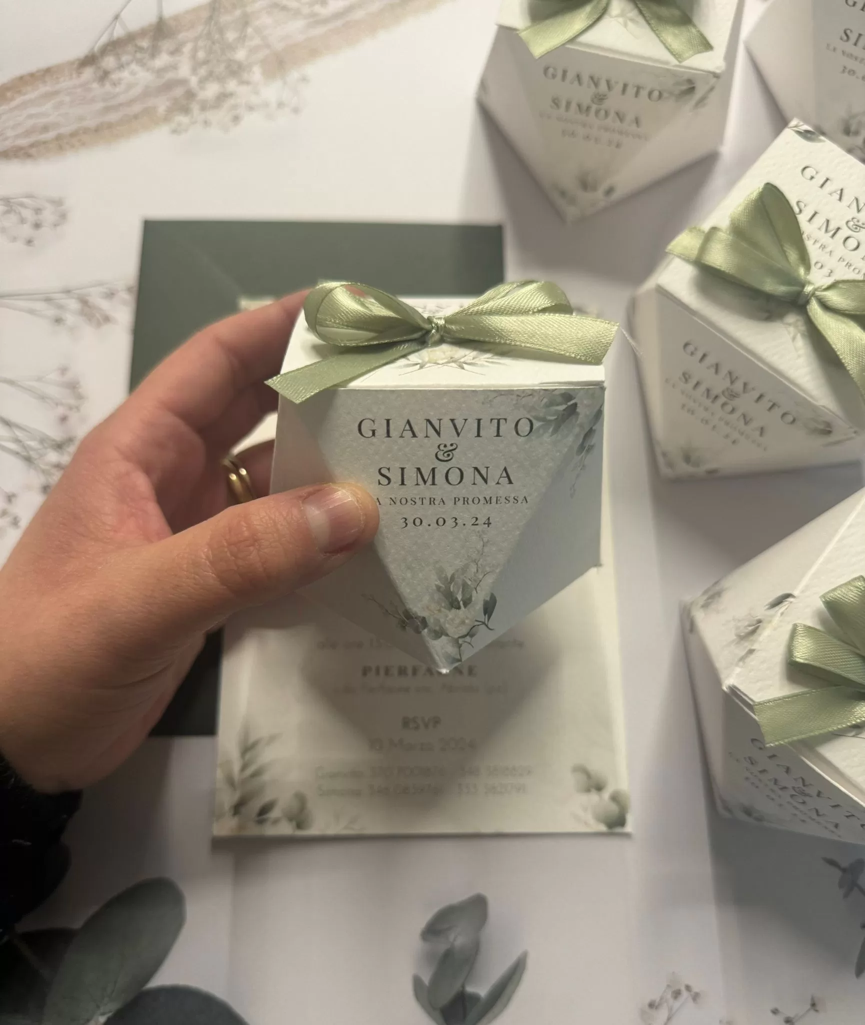 Scatolina tridimensionale personalizzata